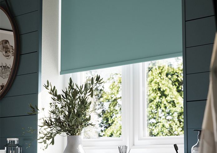 Trinity (Blackout), Panorama Blue - Twist&Fit Roller Blind - Image 5